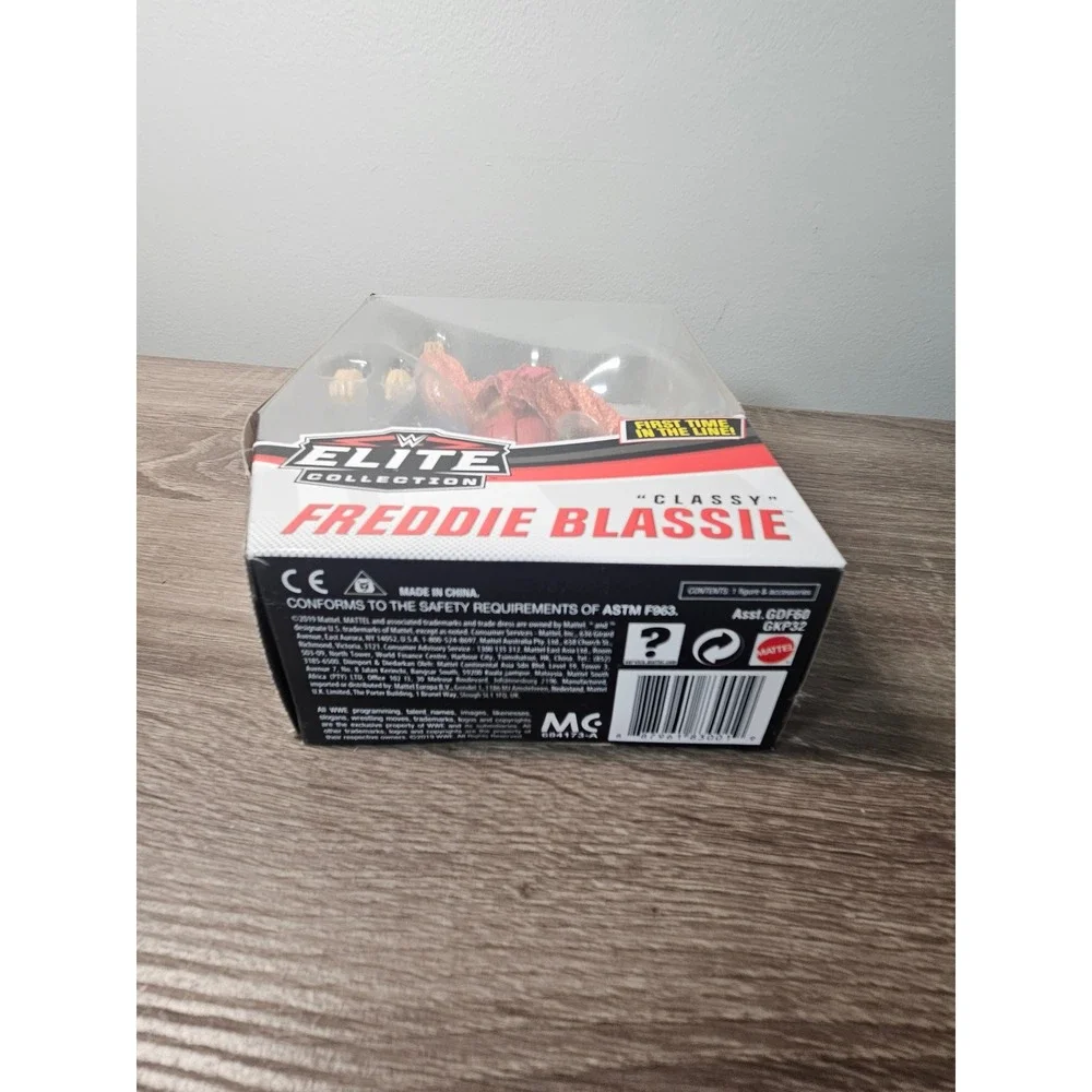 WWE Elite Collection Classy Freddie Blassie Action Figure Collector Edition